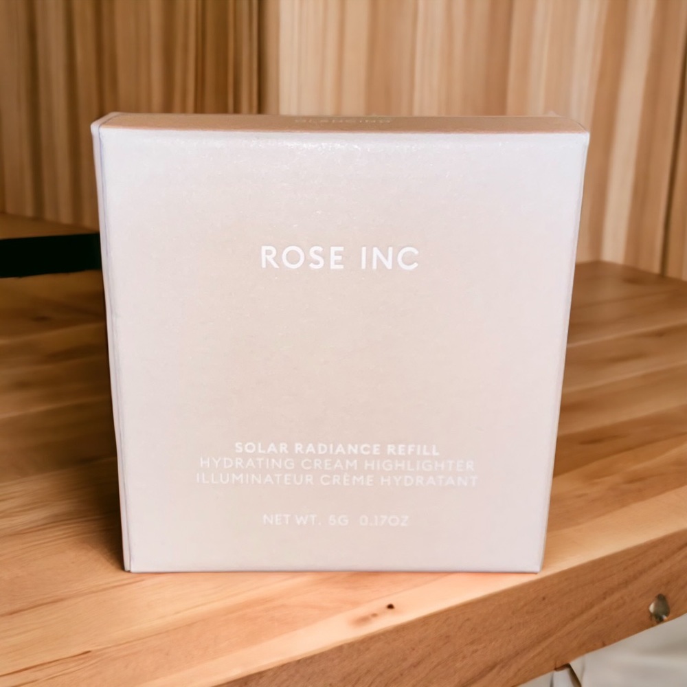 💎 ROSE INC GLANCING SOLAR RADIANCE HYDRATING CREAM HIGHLIGHTER REFILL Full-Size